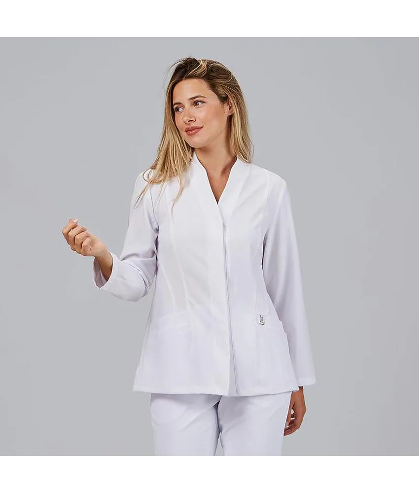 Blusa mujer boton oculto m/l ana Garys