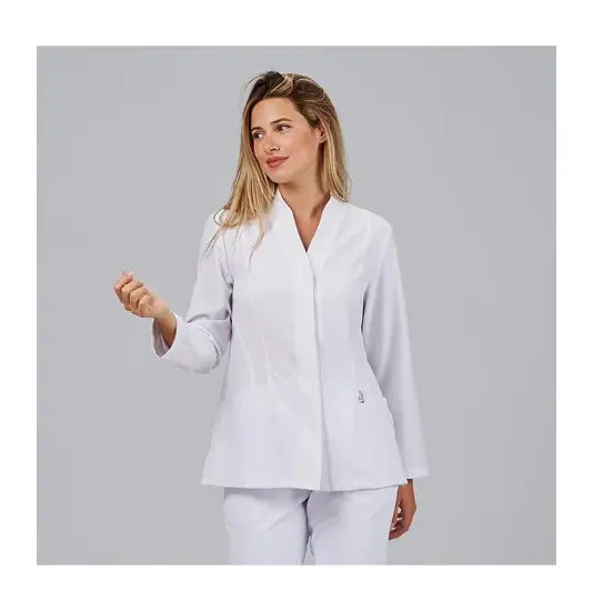 Blusa mujer boton oculto m/l ana Garys