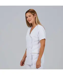 Blusa mujer boton presion m/c aina Garys