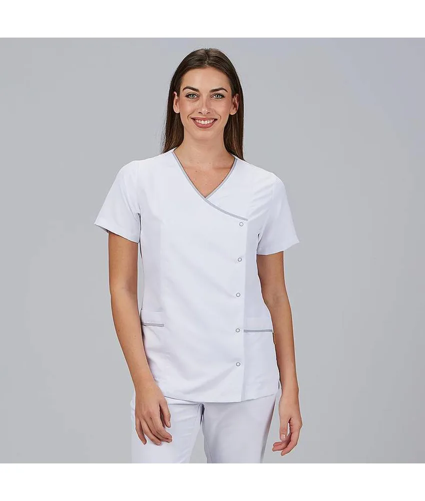 Blusa mujer boton presion m/c aina Garys