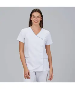 Blusa mujer boton presion m/c aina Garys