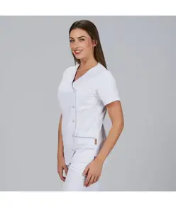 Blusa mujer boton presion m/c aina Garys