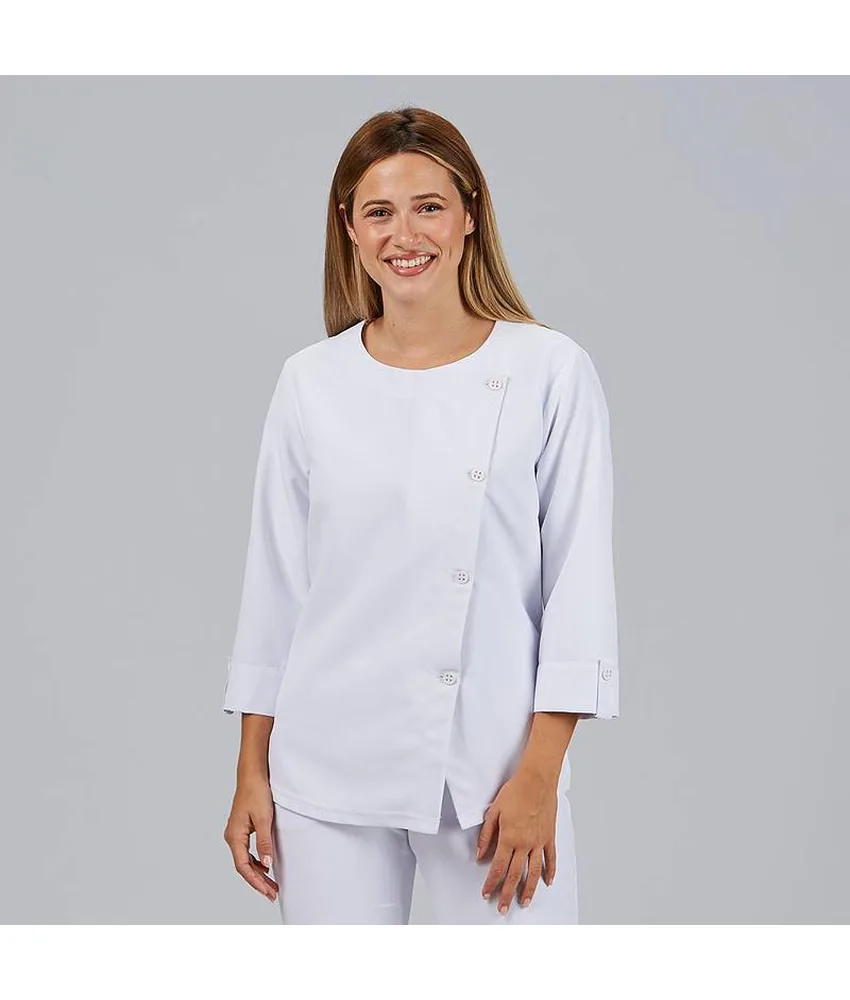 Blusa mujer boton visto 3/4 laia Garys