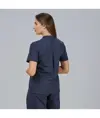 Blusa mujer cerrada bolsillos m/c may Garys