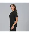 Blusa mujer cerrada bolsillos m/c may Garys