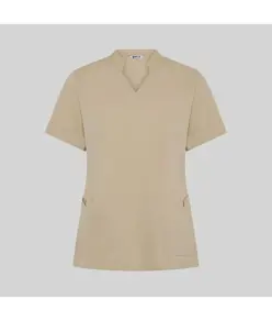 Blusa mujer cerrada bolsillos m/c may Garys