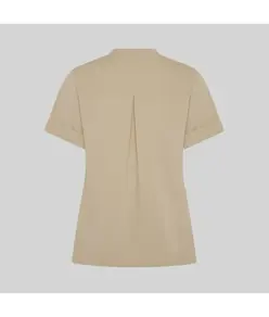 Blusa mujer cerrada bolsillos m/c may Garys