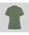 Blusa mujer cerrada bolsillos m/c may Garys