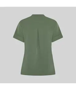 Blusa mujer cerrada bolsillos m/c may Garys