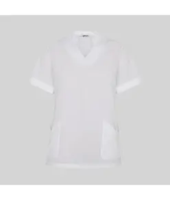 Blusa mujer cerrada bolsillos m/c may Garys