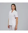 Blusa mujer cerrada bolsillos m/c may Garys