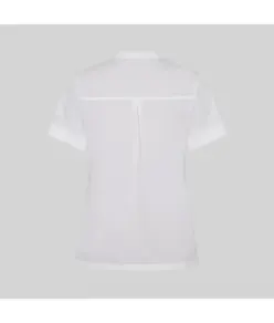 Blusa mujer cerrada bolsillos m/c may Garys