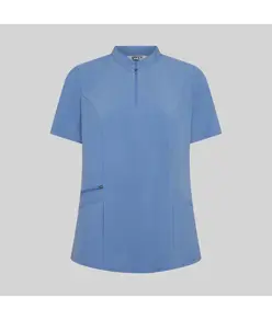 Blusa mujer cremallera escote m/c mara Garys