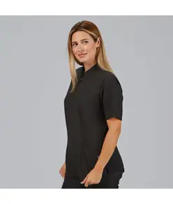 Blusa mujer cremallera escote m/c mara Garys