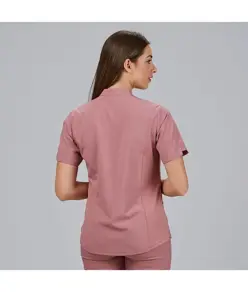 Blusa mujer cremallera escote m/c mara Garys