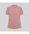 Blusa mujer cremallera escote m/c mara Garys