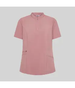 Blusa mujer cremallera escote m/c mara Garys