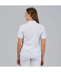 Blusa mujer cremallera escote m/c mara Garys