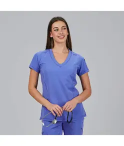 Blusa mujer cuello canale m/c nancy Garys