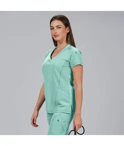 Blusa mujer cuello canale m/c nancy Garys