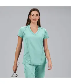 Blusa mujer cuello canale m/c nancy Garys