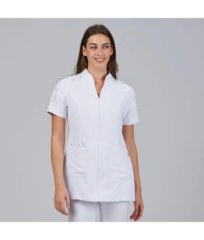 Blusa mujer cuello chimenea m/c dunia Garys