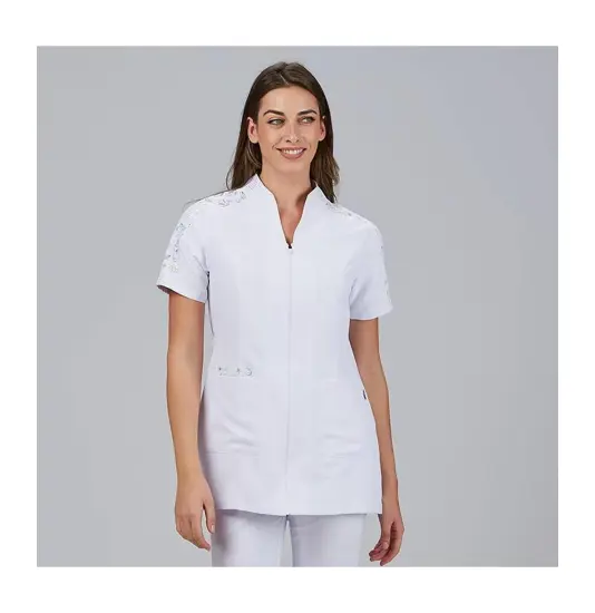 Blusa mujer cuello chimenea m/c dunia Garys