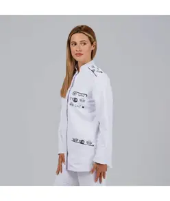 Blusa mujer cuello mao m/l candela Garys