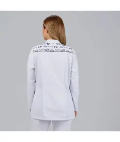 Blusa mujer cuello mao m/l candela Garys