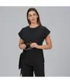 Blusa mujer drapeado aroa Garys