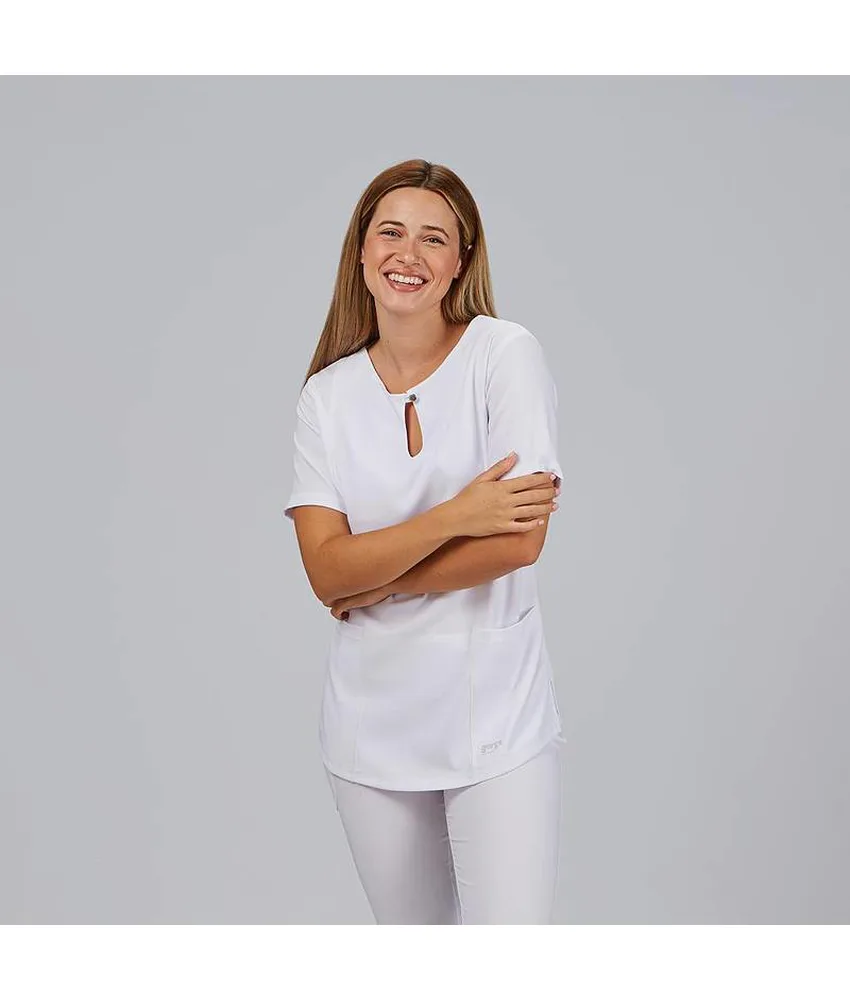 Blusa mujer escote lagrima m/c maria Garys