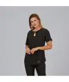Blusa mujer escote lagrima m/c maria Garys