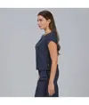 Blusa mujer escote lagrima m/c petra Garys
