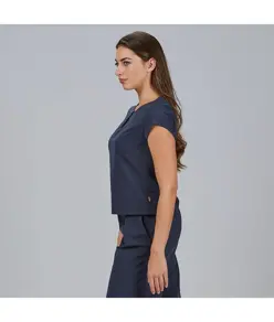 Blusa mujer escote lagrima m/c petra Garys