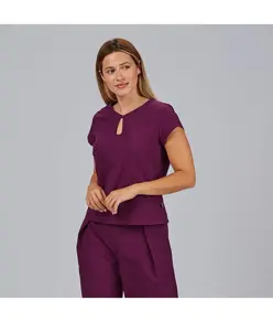 Blusa mujer escote lagrima m/c petra Garys