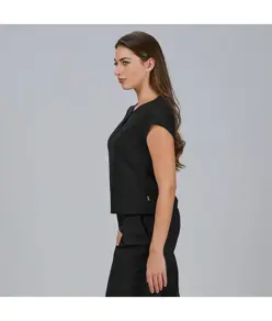 Blusa mujer escote lagrima m/c petra Garys