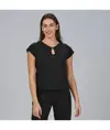 Blusa mujer escote lagrima m/c petra Garys