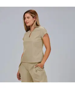 Blusa mujer escote lagrima m/c petra Garys