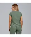 Blusa mujer escote lagrima m/c petra Garys
