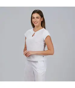 Blusa mujer escote lagrima m/c petra Garys