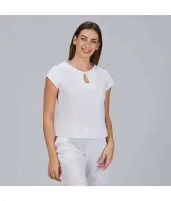 Blusa mujer escote lagrima m/c petra Garys