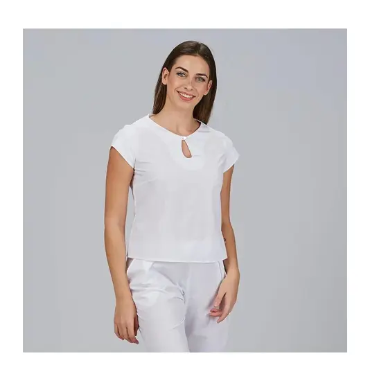 Blusa mujer escote lagrima m/c petra Garys