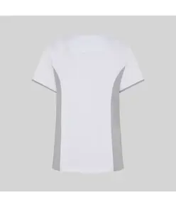 Blusa mujer escote pico combinada m/c cleo Garys