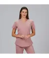 Blusa mujer fruncido espalda m/c elira Garys
