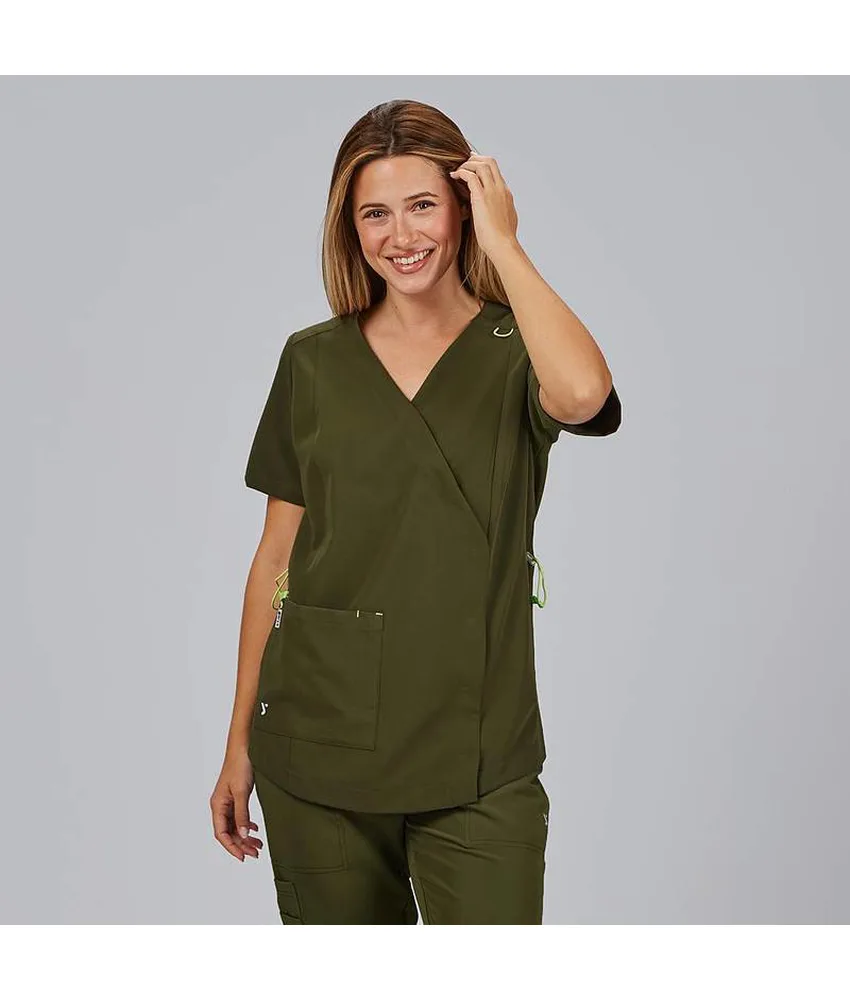 Blusa mujer fruncido espalda m/c elira Garys