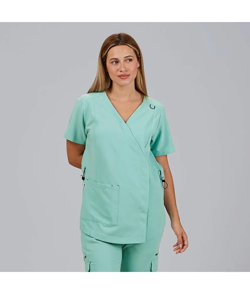Blusa mujer fruncido espalda m/c elira Garys