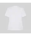 Blusa mujer sanitaria boton presion m/c "red line" Garys