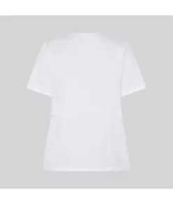 Blusa mujer sanitaria boton presion m/c "red line" Garys