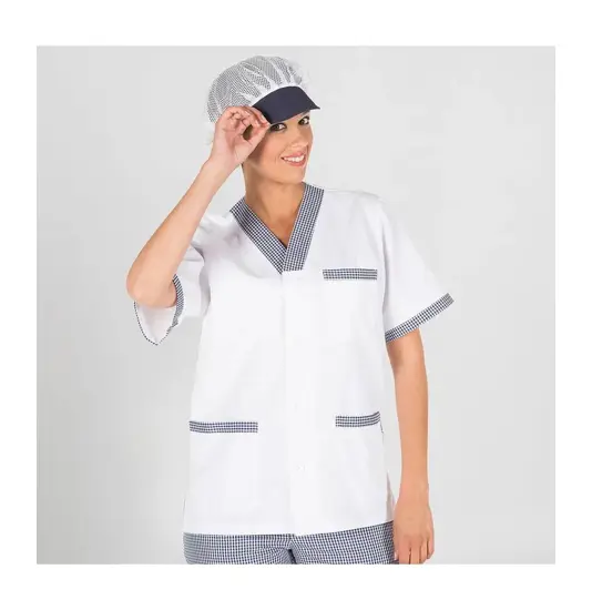 Blusa sanitario scollo a v aperto Garys