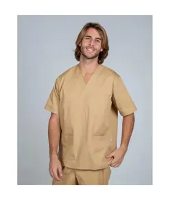 Blusa sanitario unisex scollo a v colori Garys